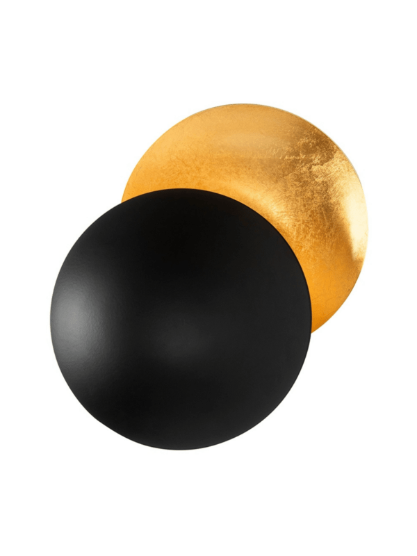 Zidna svjetiljka Eclipse Gold/Black
