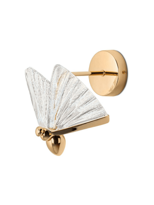 Zidna svjetiljka Butterfly Gold M