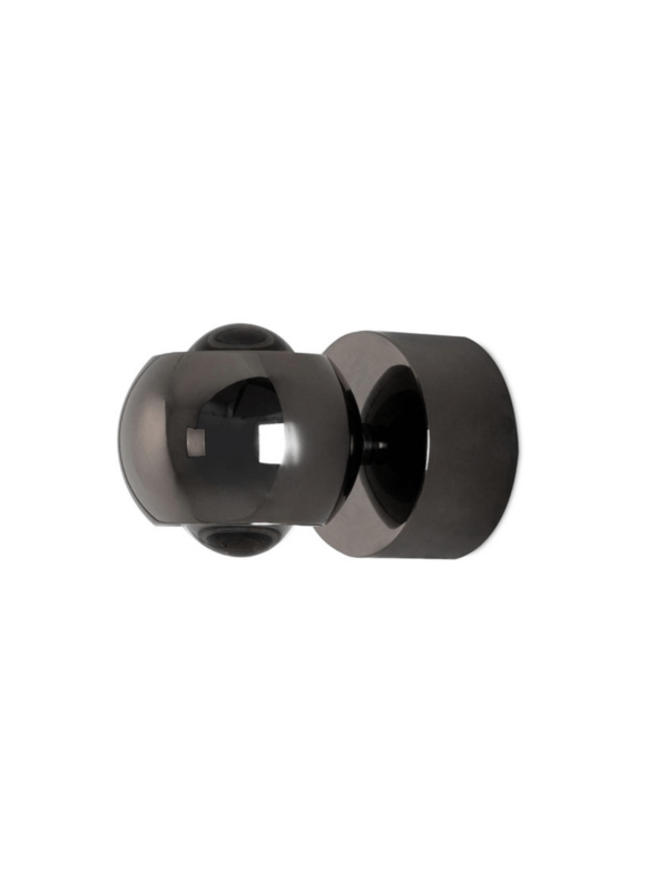 Zidna svjetiljka EOS Black Chrome