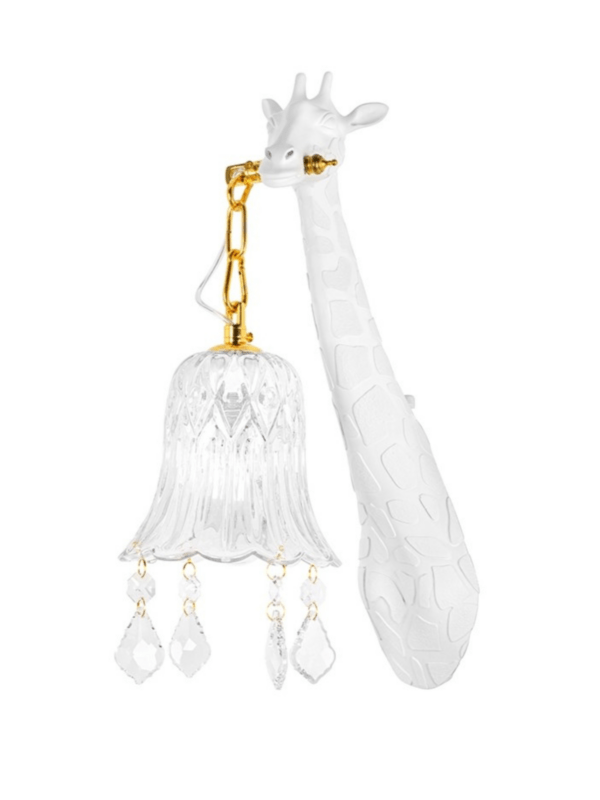 Zidna svjetiljka Giraffe White