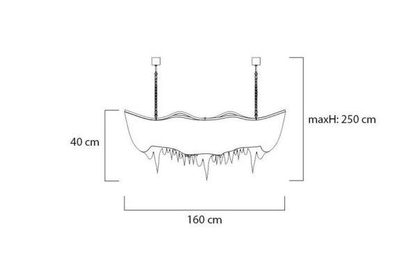 Visilica Atlanta Long - Slika 12