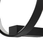 Zidna svjetiljka Circle Wall Black 9