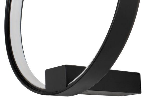 Zidna svjetiljka Circle Wall Black - Slika 5