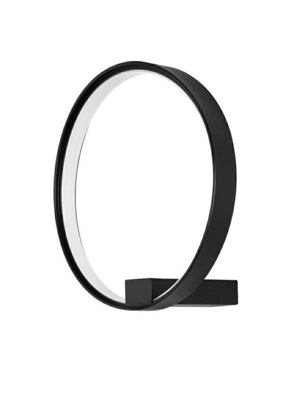Zidna svjetiljka Circle Wall Black
