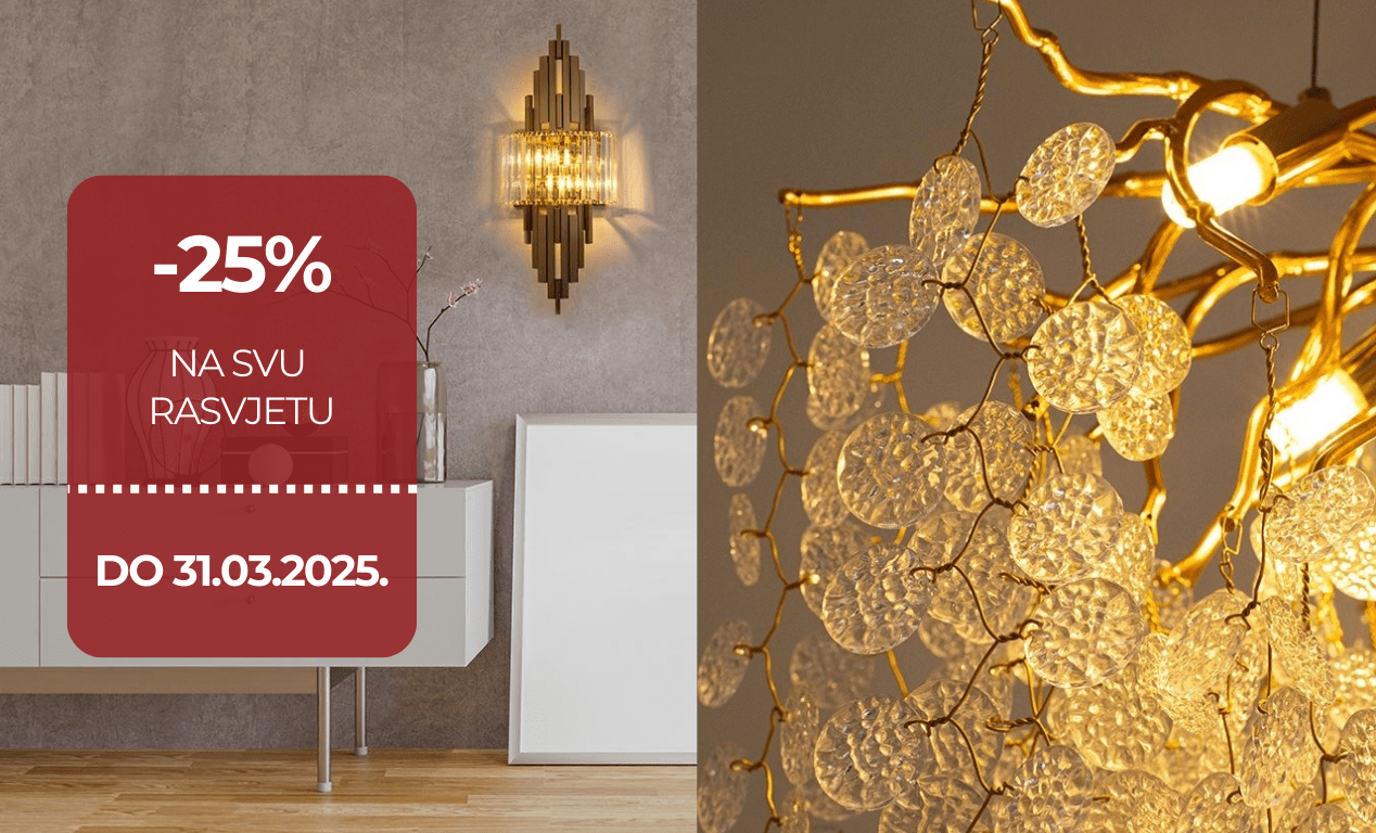 -25% na svu rasvjetu