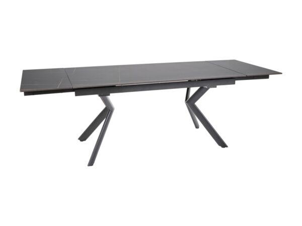 Blagovaonski stol NORTH BLACK - Slika 2