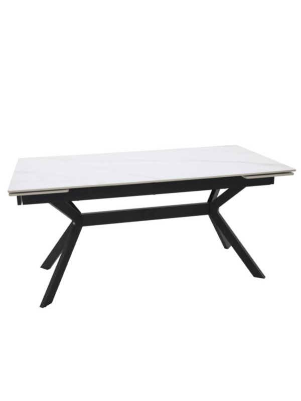 Blagovaonski stol KARLO 180 WHITE