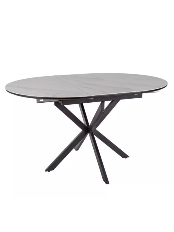 Blagovaonski stol Lori 100 White Ceramic