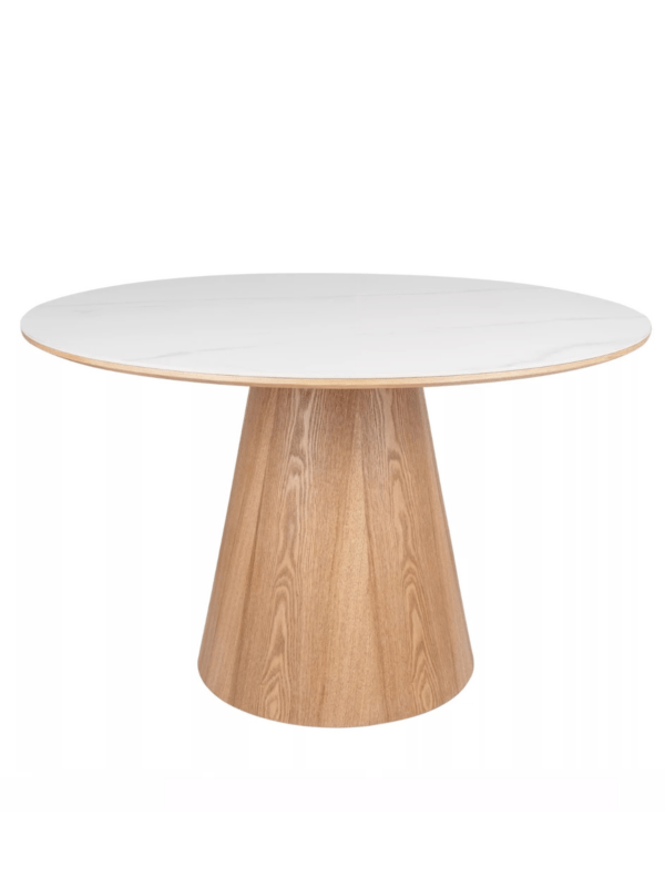 Blagovaonski stol Zenith Ceramic White