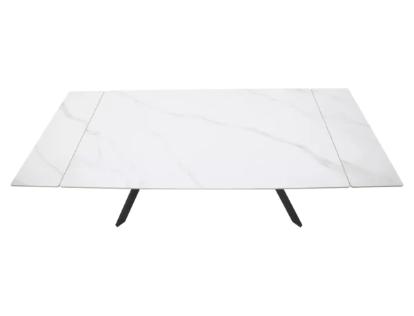Blagovaonski stol KARLO 180 WHITE - Slika 5