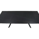 Blagovaonski stol KARLO 160 BLACK 13