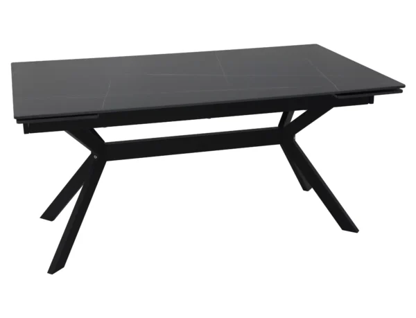 Blagovaonski stol KARLO 160 BLACK - Slika 5
