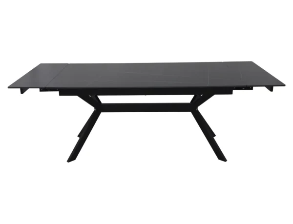 Blagovaonski stol KARLO 160 BLACK - Slika 4