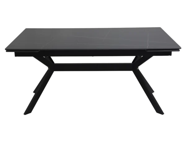 Blagovaonski stol KARLO 180 BLACK - Slika 7