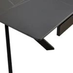 Blagovaonski stol KARLO 160 BLACK 5