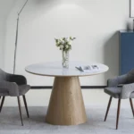 Blagovaonski stol Zenith Ceramic White 5