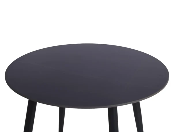 Blagovaonski stol LEGACY Black Round - Slika 3
