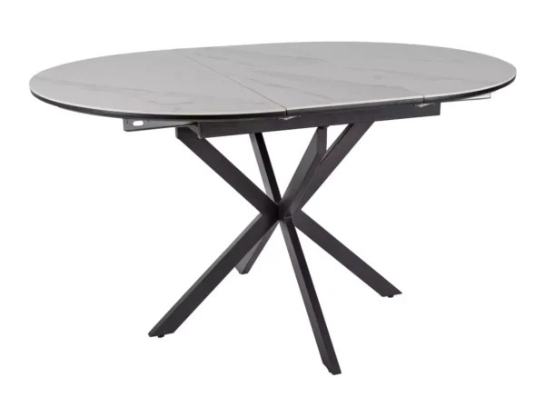 Blagovaonski stol Lori 100 White Ceramic - Slika 2