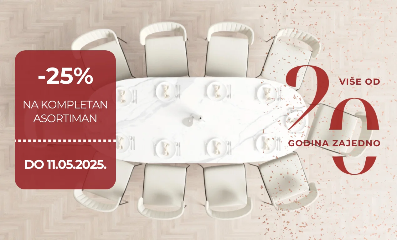 -25% NA KOMPLETAN ASORTIMAN