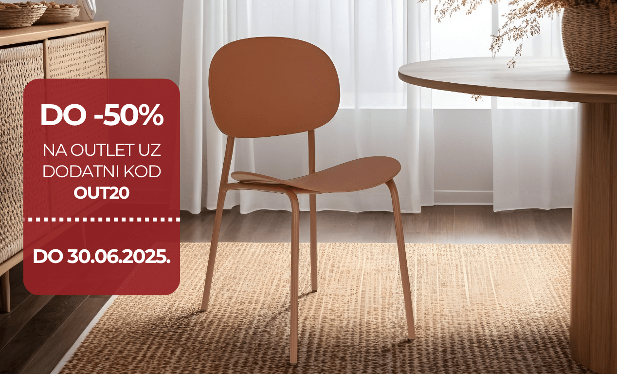 Do -50% na Outlet uz dodatni kod OUT20