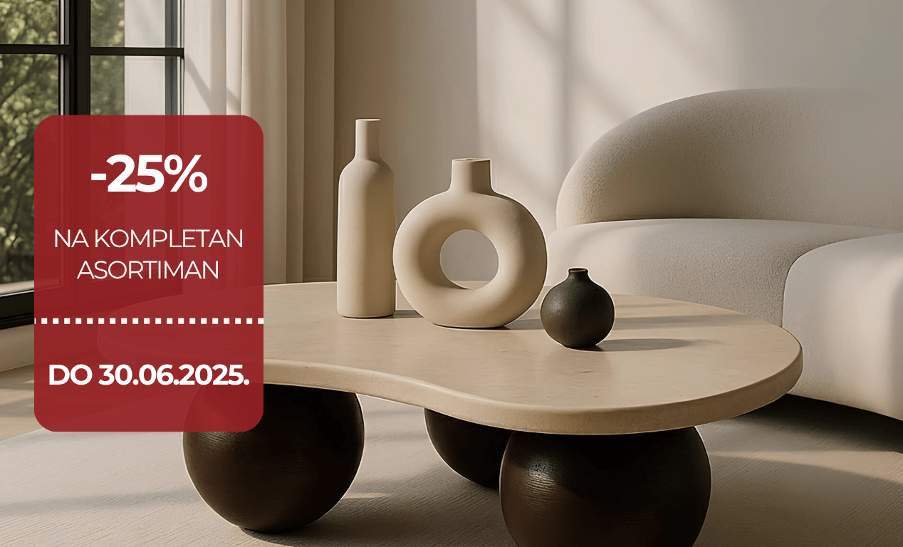 -25% na kompletan asortiman