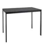 Blagovaonski stol Lucio Black 1