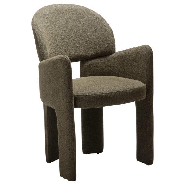 Blagovaonska stolica Aole Dark Olive - Slika 2