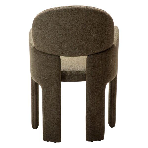 Blagovaonska stolica Aole Dark Olive - Slika 5