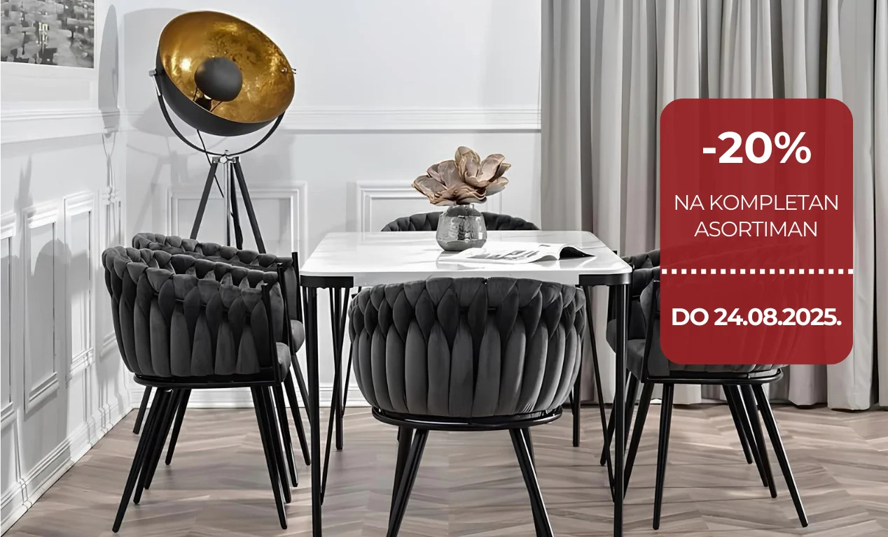 -20% na kompletan asortiman
