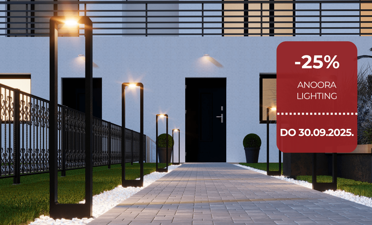 -25% na kolekciju Anoora Lighting