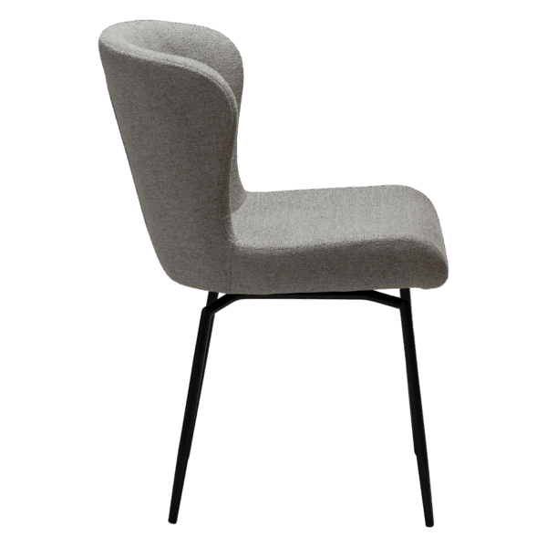 Blagovaonska stolica Glam Light Grey Swivel 7