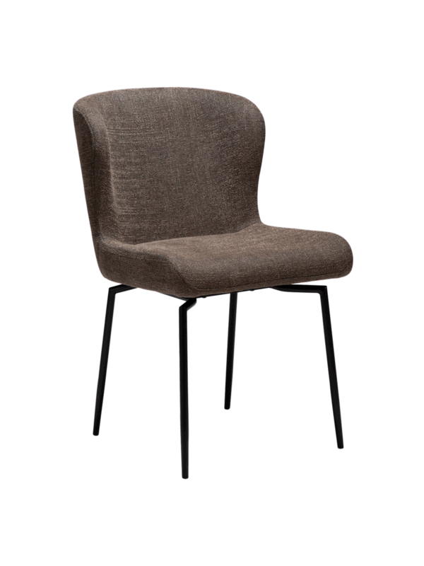 Blagovaonska stolica Glam Brown Swivel 1