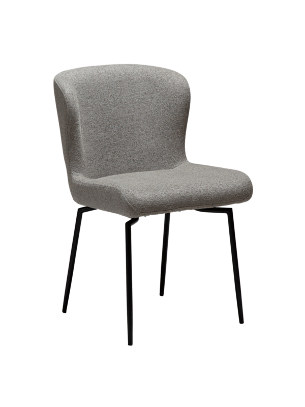 Blagovaonska stolica Glam Light Grey Swivel 1