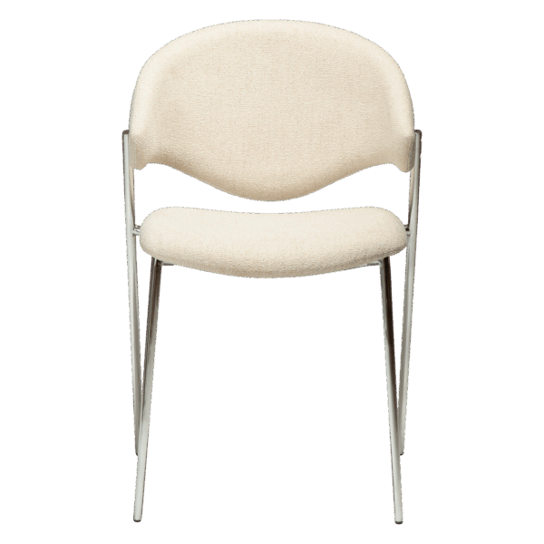 Blagovaonska stolica Zone Boucle Chrome 11