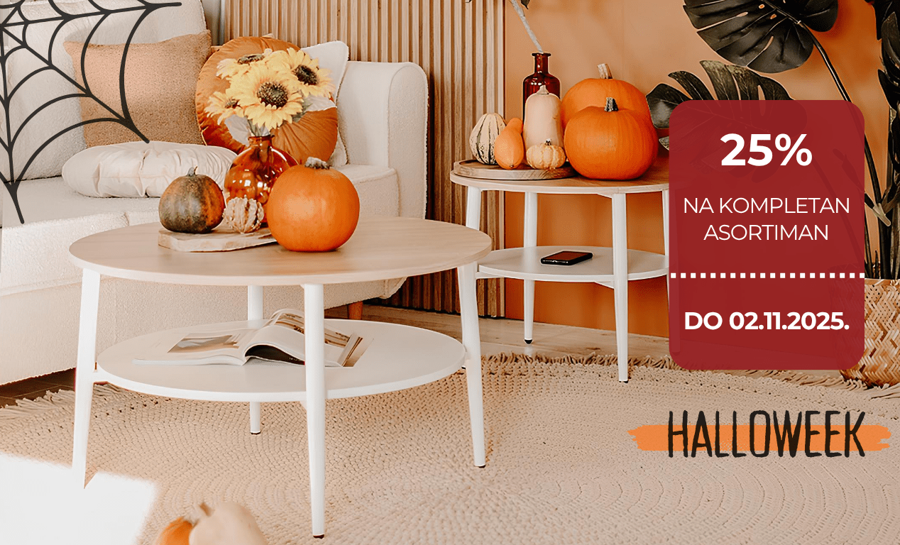Halloweek - 25% na sve