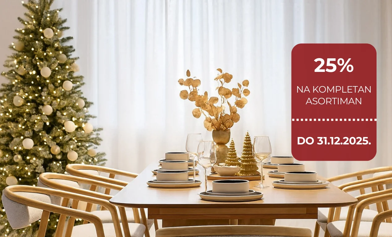 25% na kompletan asortiman 25% na kompletan asortiman