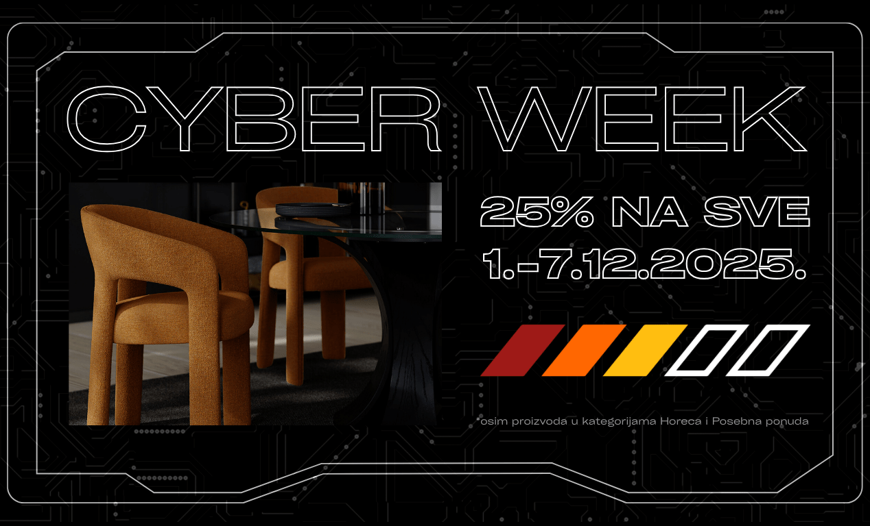 Cyber Week - 25% na sve