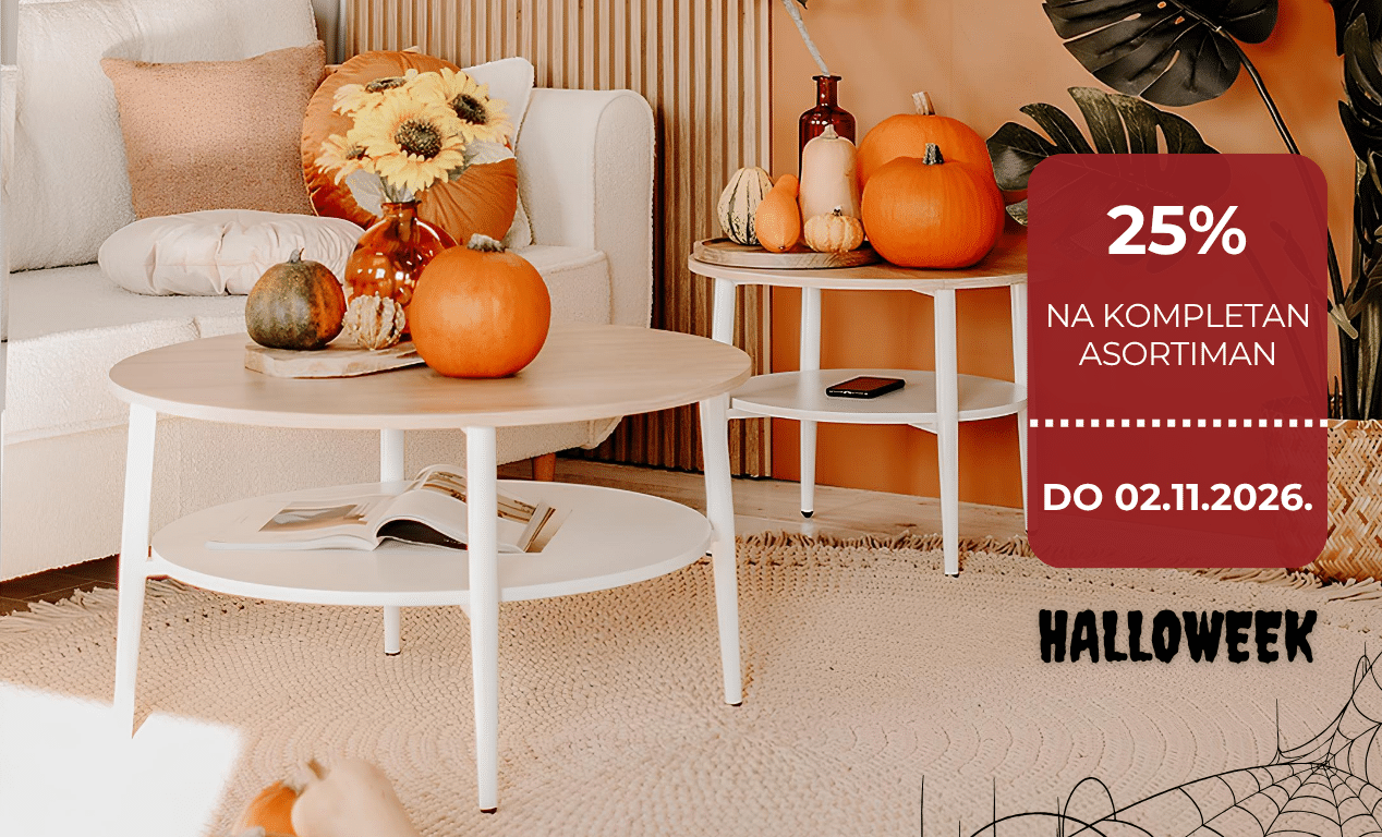 Halloweek - 25% na sve
